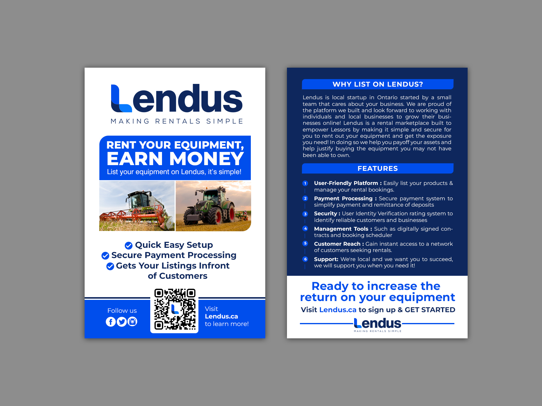 Flyer Design by chandrayaan.creative for Lendus Ltd.  | Design #31268482