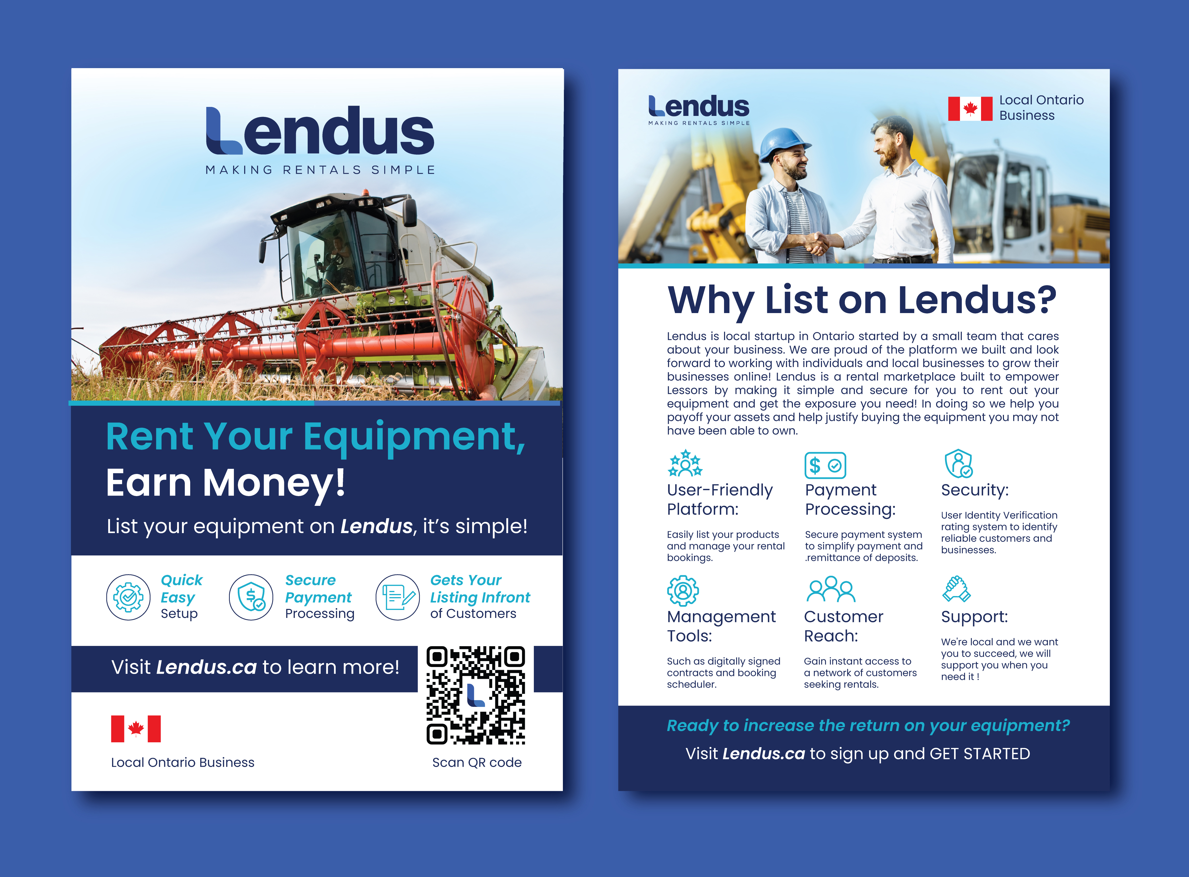 Flyer Design by saurov for Lendus Ltd.  | Design #31243078