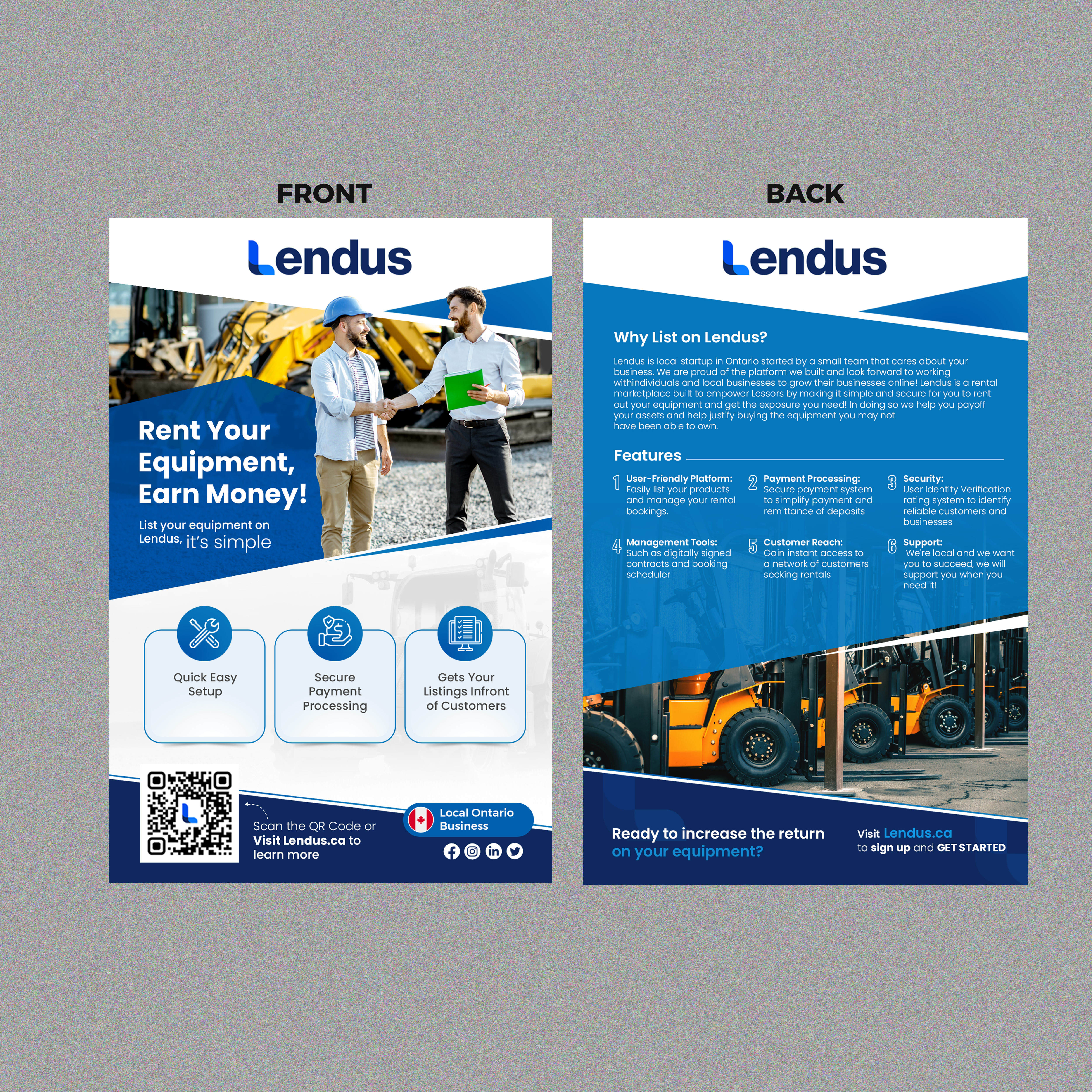 Flyer Design by Stan$oul for Lendus Ltd.  | Design #31238233