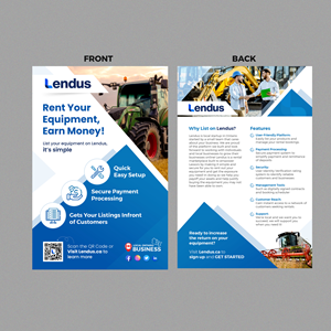 Flyer Design by Stan$oul for Lendus Ltd.  | Design: #31245434