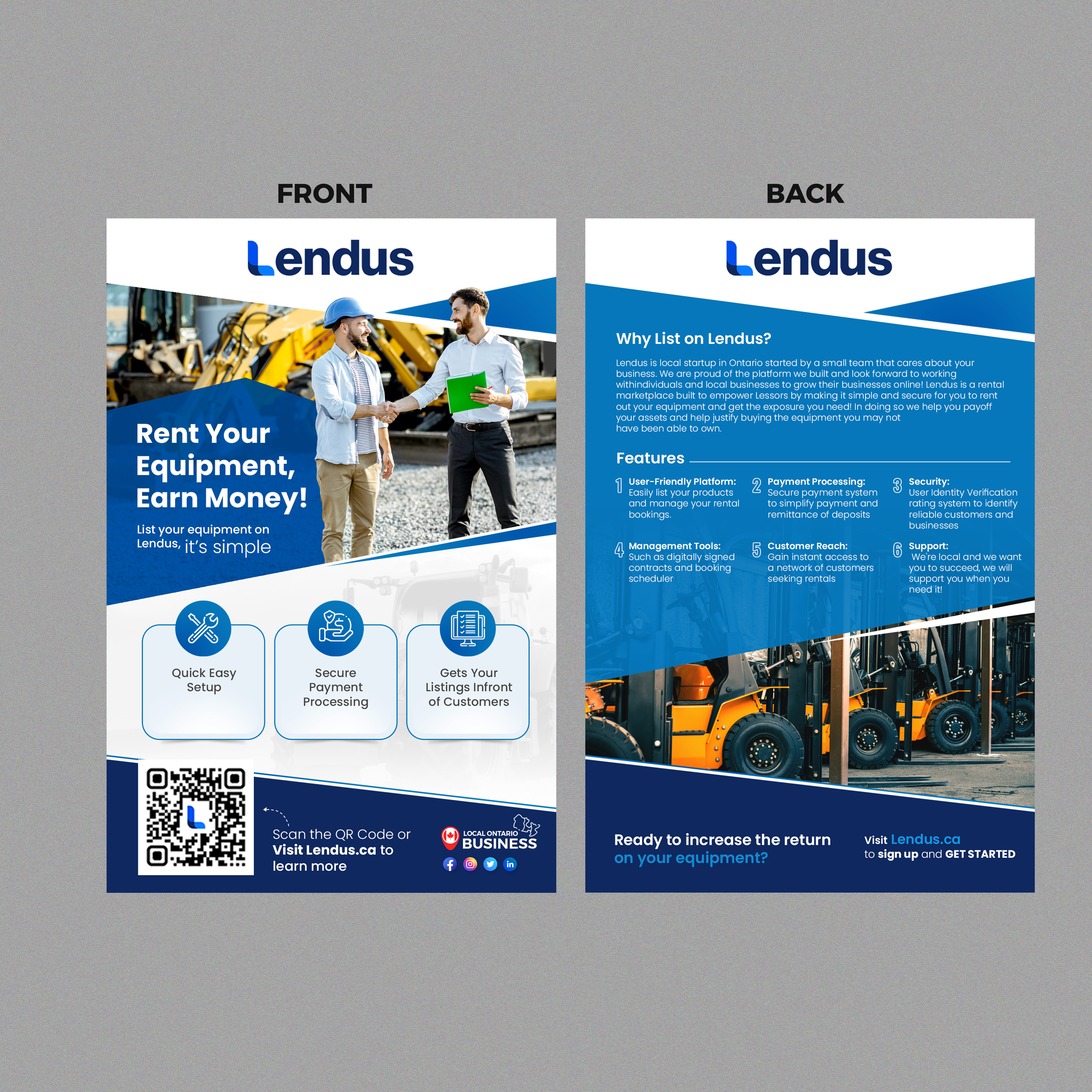 Flyer Design by Stan$oul for Lendus Ltd.  | Design #31245455