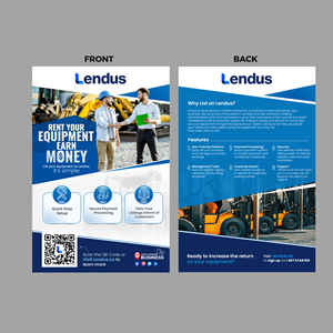 Design de Flyer par Stan$oul pour Lendus Ltd.  | Design #31267248