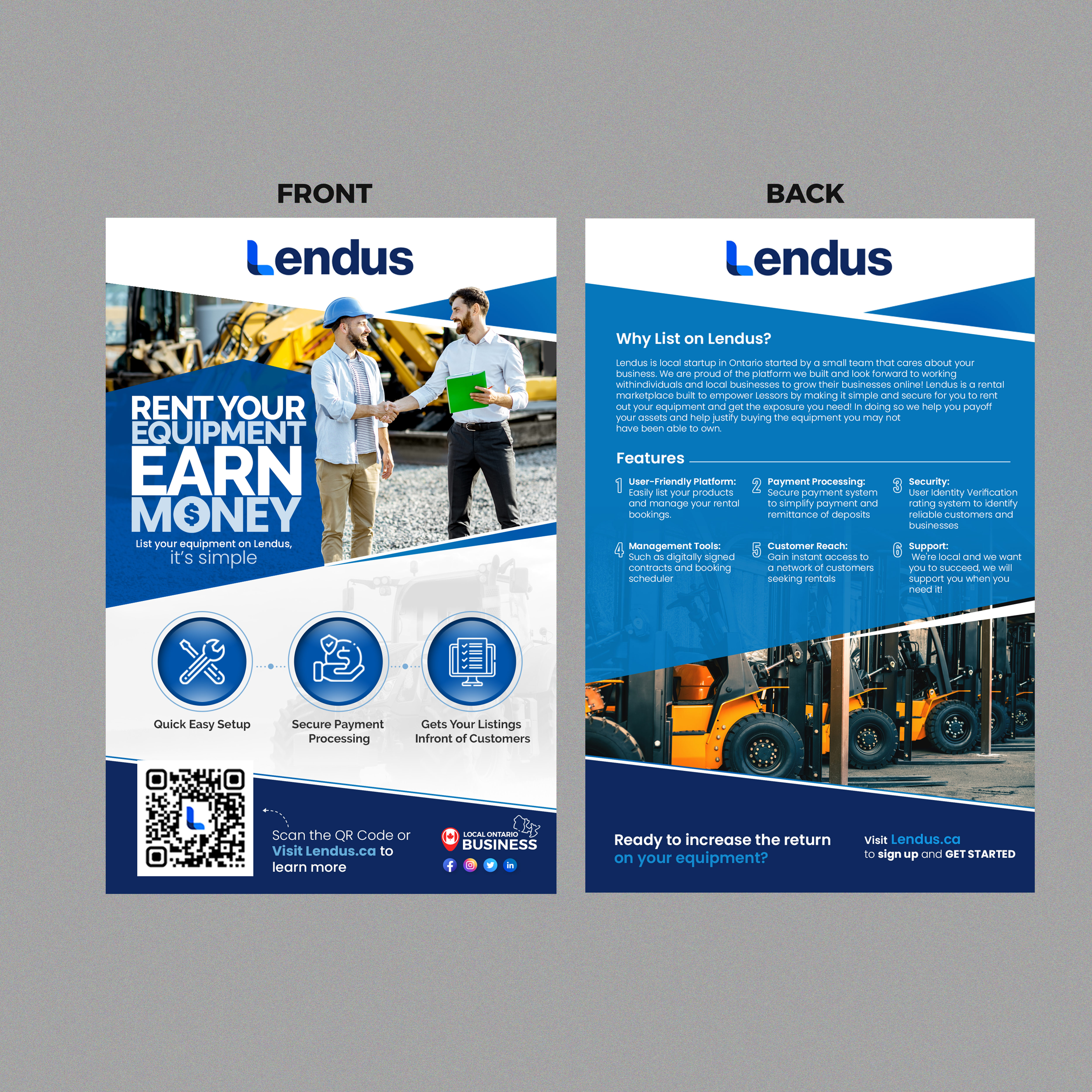Flyer Design by Stan$oul for Lendus Ltd.  | Design #31267350