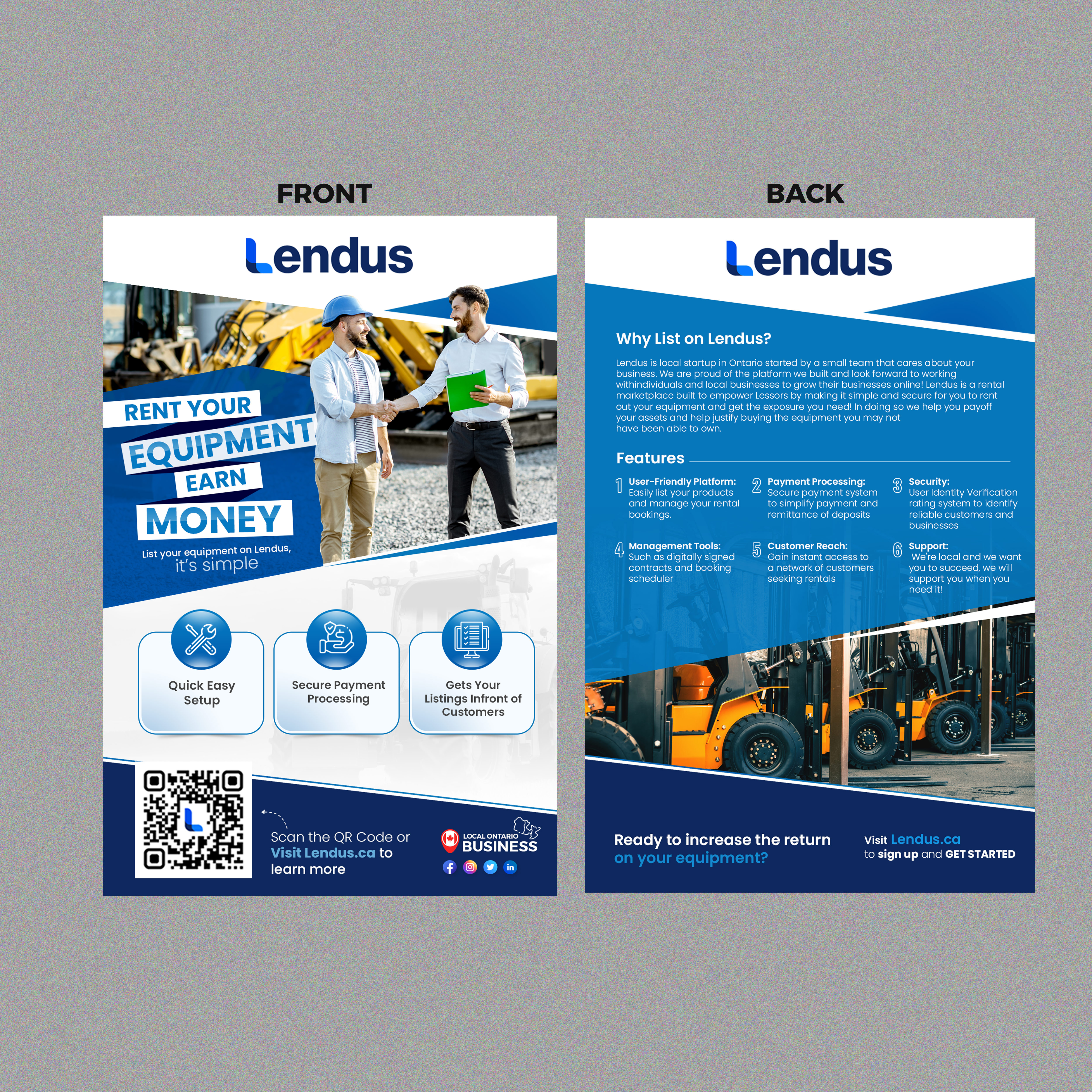 Flyer Design by Stan$oul for Lendus Ltd.  | Design #31274980