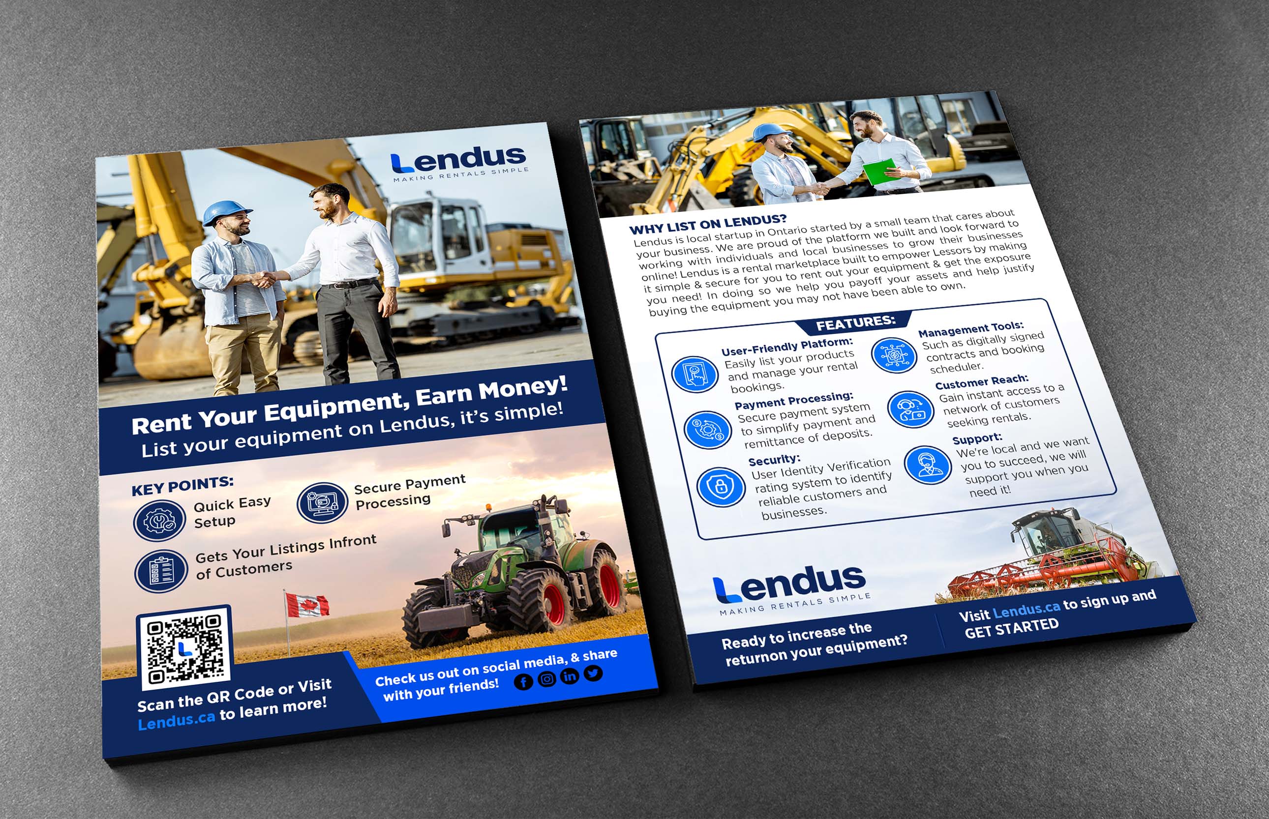 Flyer Design by GraphicsGuru for Lendus Ltd.  | Design #31251546