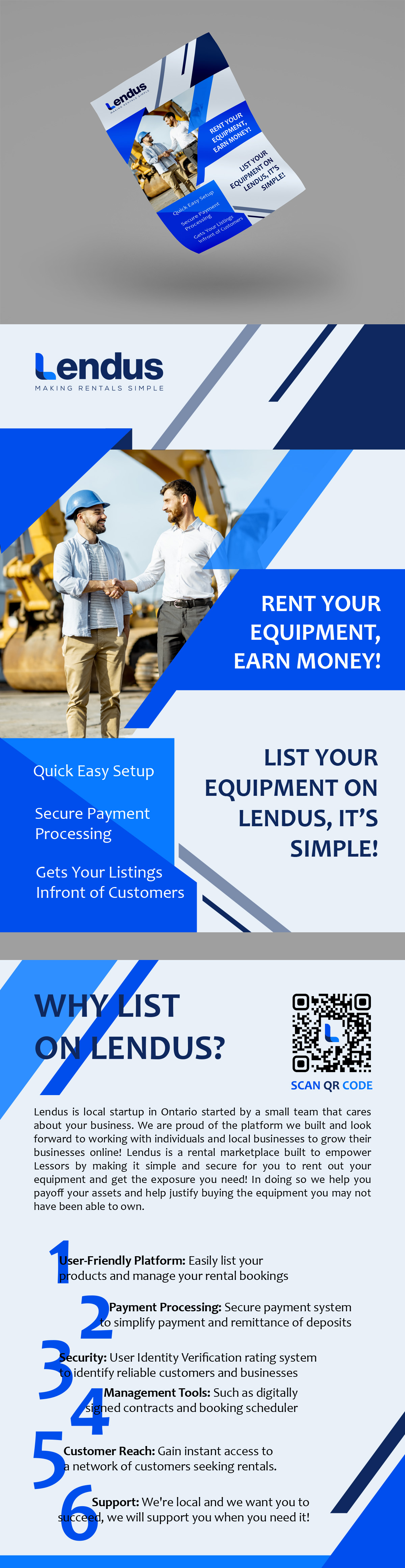 Flyer Design by dizajnm for Lendus Ltd.  | Design #31277234