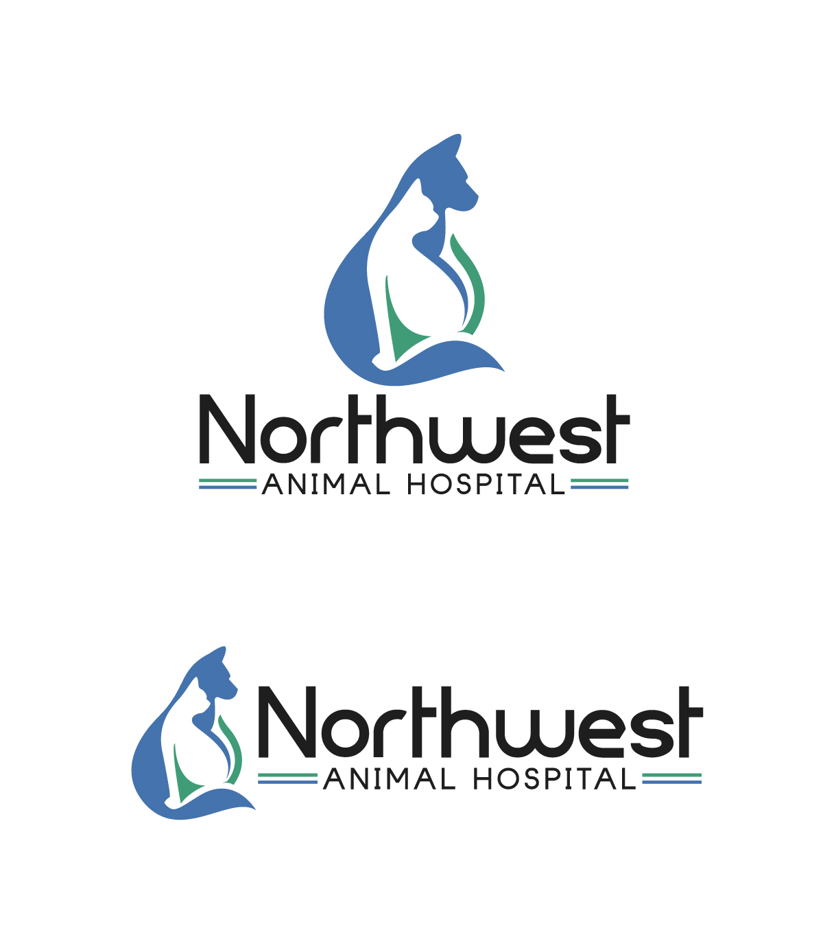 Logo Design by viraj1676 for Northwest Animal Hospital | Design #31245372