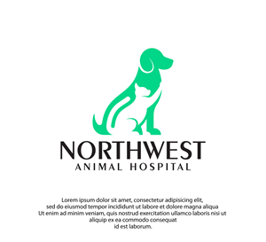 Logo Design by loveqis for Northwest Animal Hospital | Design: #31244592