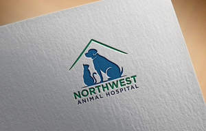 Logo Design by FarjanaTonni for Northwest Animal Hospital | Design: #31255668