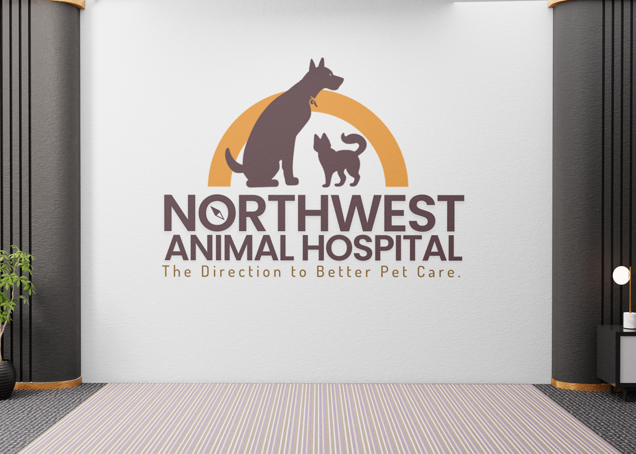 Logo Design by Chas Designs for Northwest Animal Hospital | Design #31305630