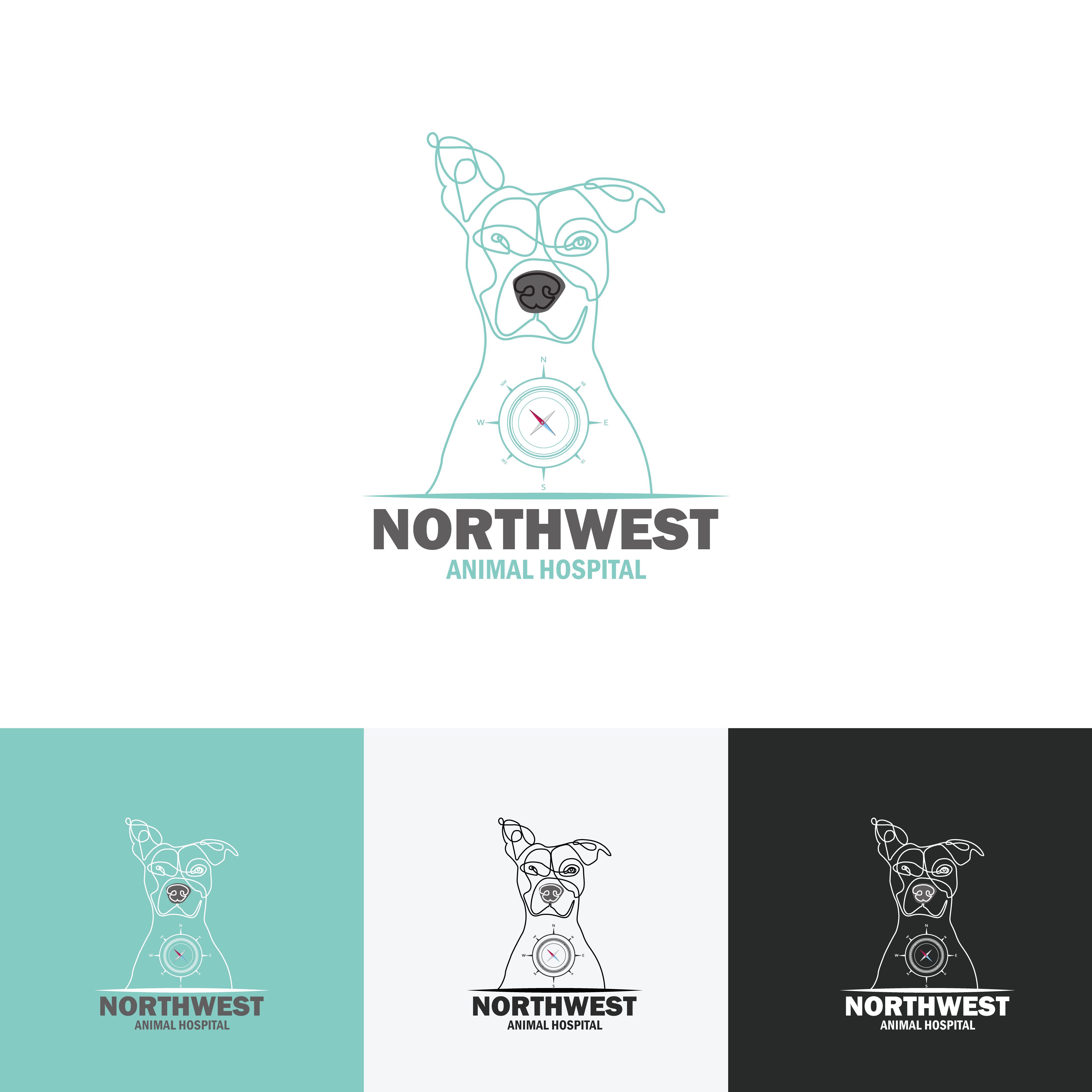 Logo Design by preetArt for Northwest Animal Hospital | Design #31312498
