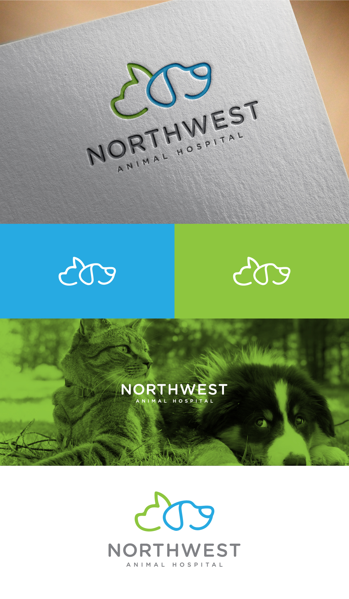 Diseño de Logo por apik. para Northwest Animal Hospital | Diseño #31242990