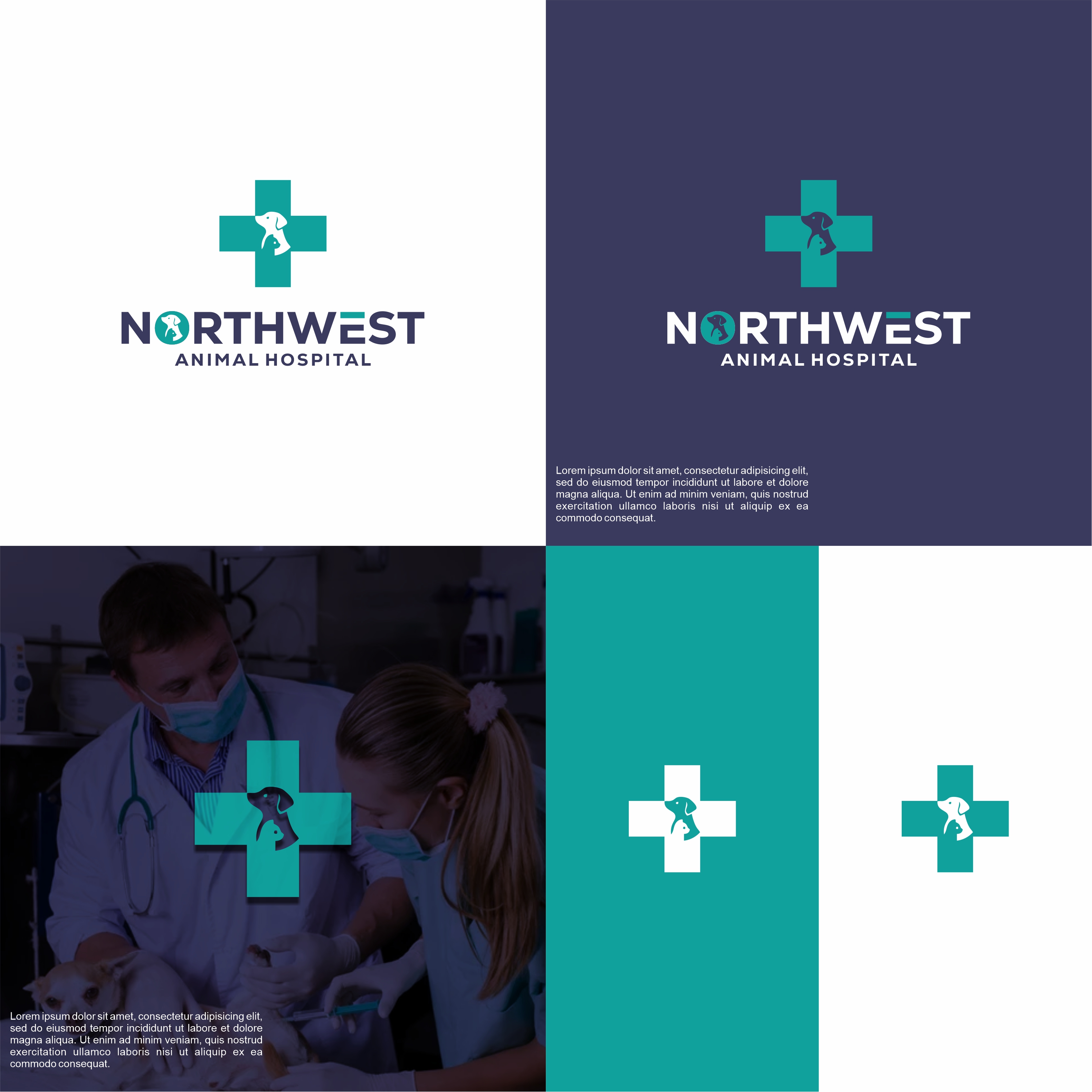 Logo Design by zizamu for Northwest Animal Hospital | Design #31249975