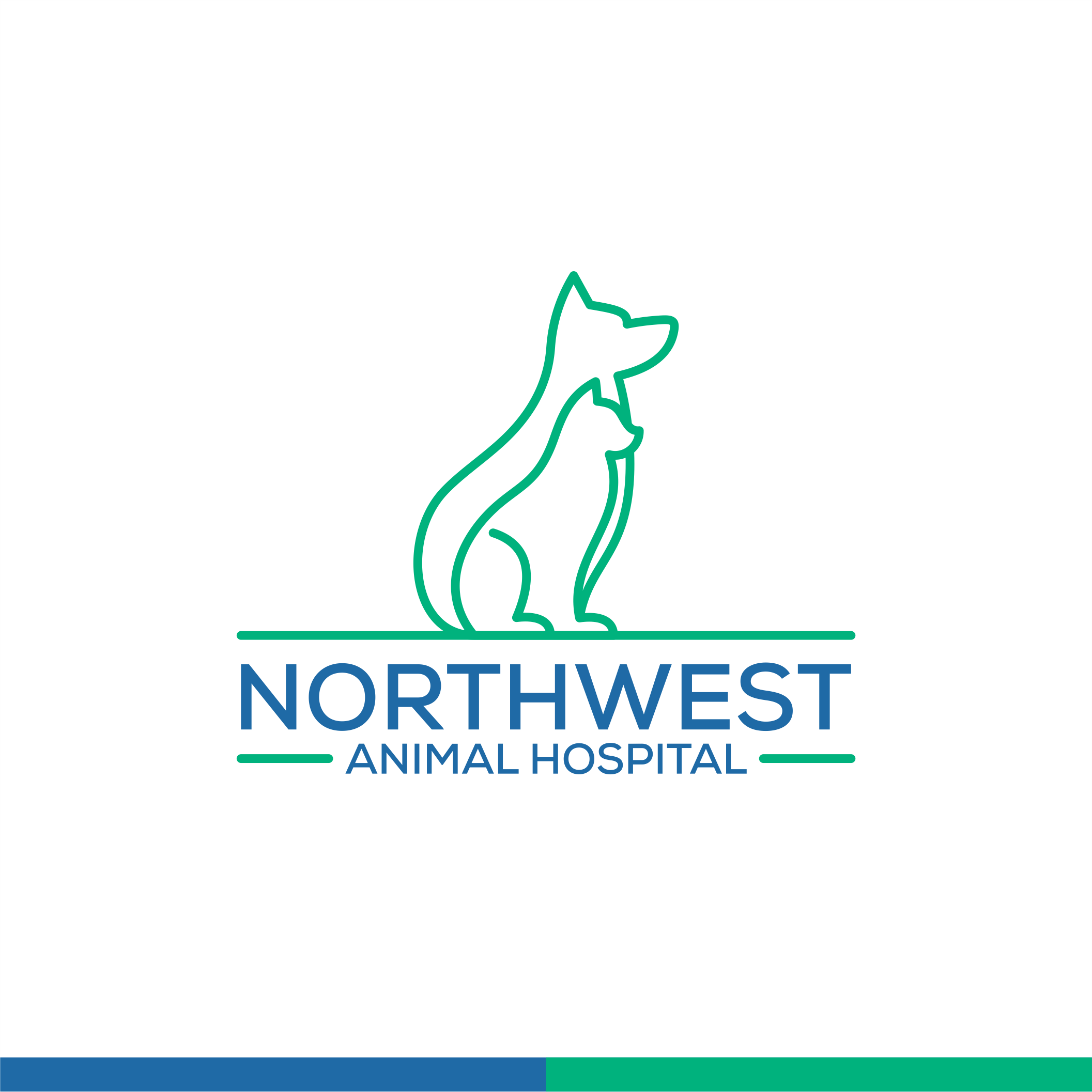 Logo-Design von Morning Win. für Northwest Animal Hospital | Design #31250661