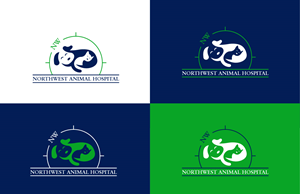 Logo Design by Ahmed_Alminiawy for Northwest Animal Hospital | Design: #31254992