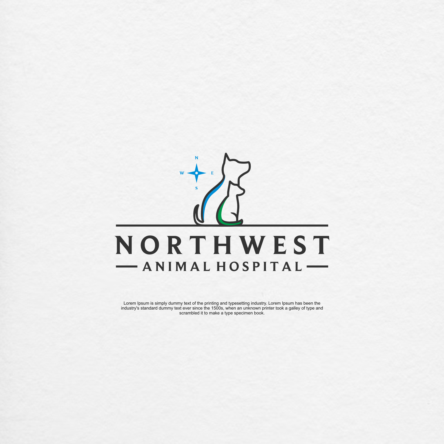 Logo Design by setan cell for Northwest Animal Hospital | Design #31245868