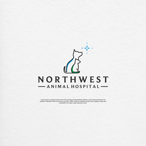 Logo Design by setan cell for Northwest Animal Hospital | Design: #31245870