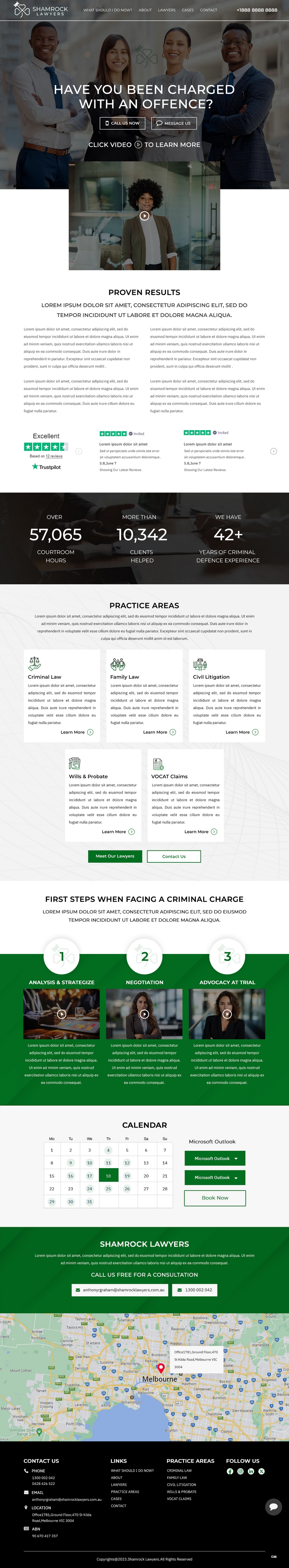 Diseño Web por pb para Shamrock Lawyers Pty Ltd | Diseño #31251095