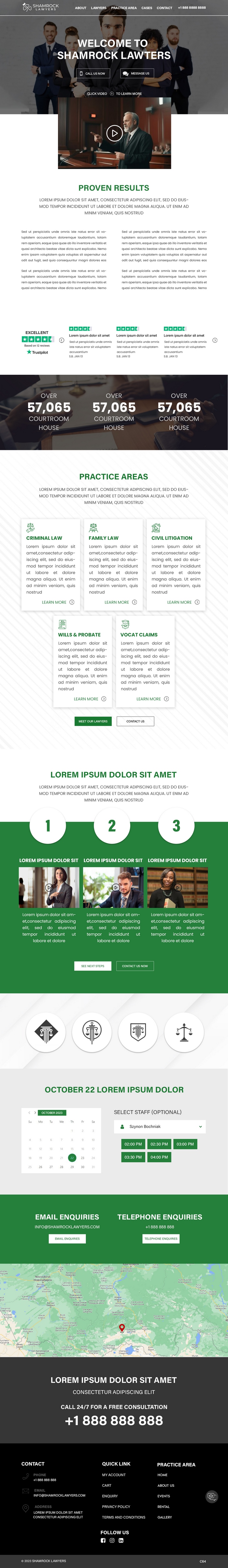 Diseño Web por pb para Shamrock Lawyers Pty Ltd | Diseño #31258115