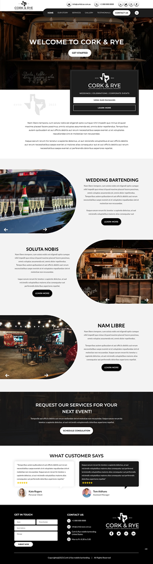 Web Design by pb for this project | Design: #31258041