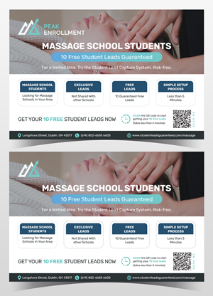 Design de Carte Postale par Gmmieh pour Zasady / Peak Enrollment | Design : #31298944