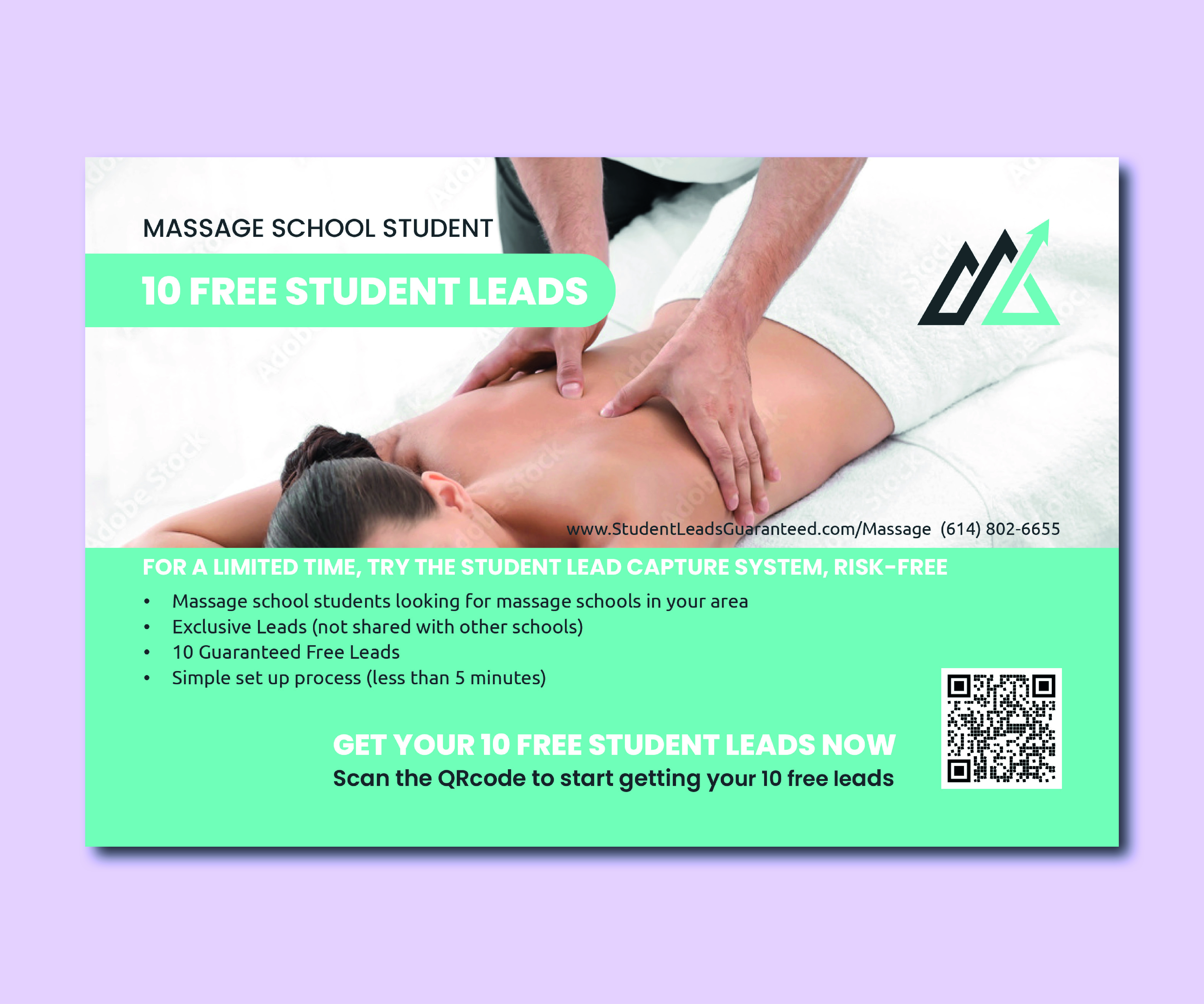 Postcard Design by Peppermint_grafik for Zasady / Peak Enrollment | Design #31255856