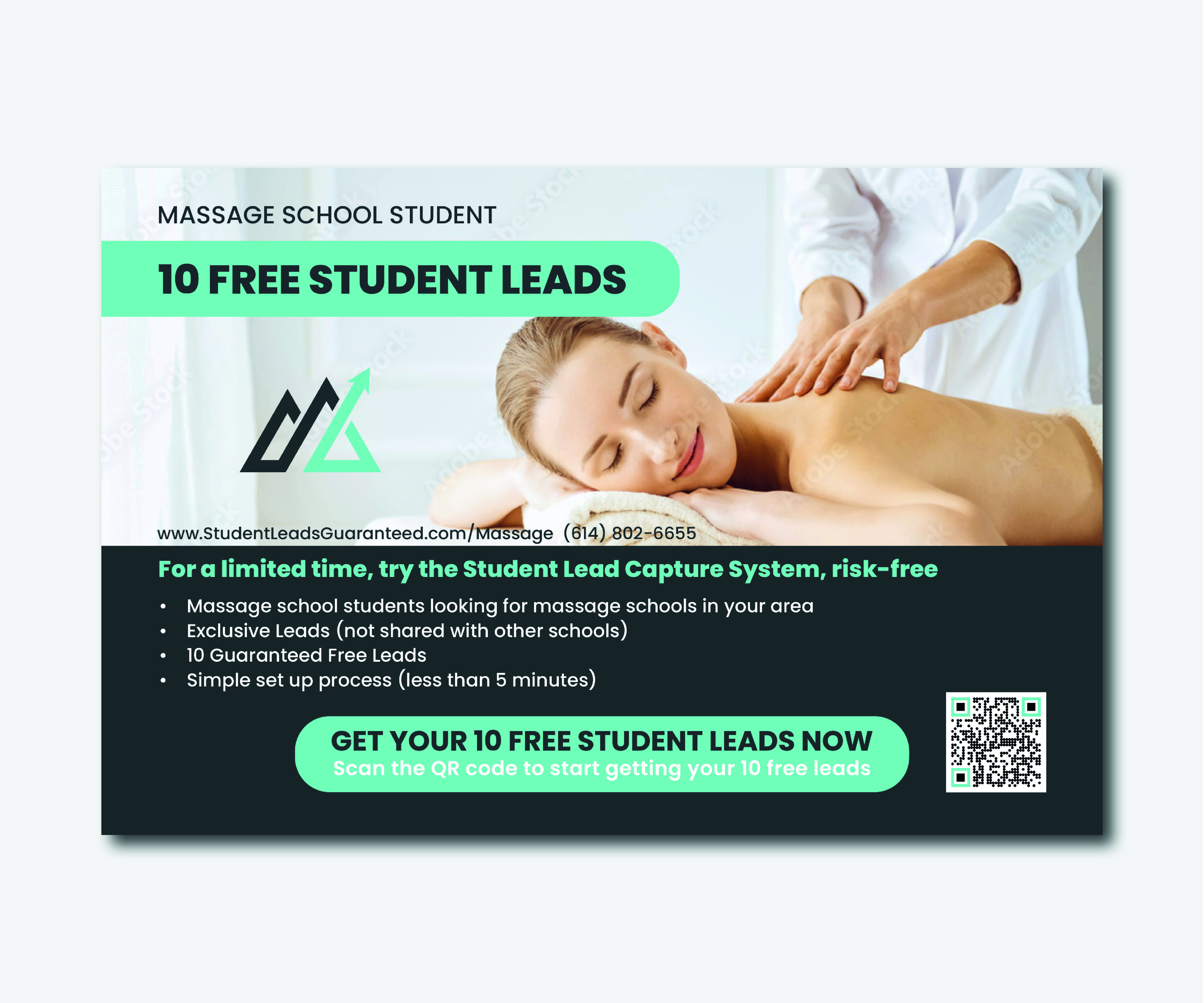 Postcard Design by Peppermint_grafik for Zasady / Peak Enrollment | Design #31264152