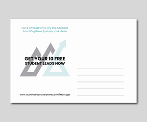 Postcard Design by Peppermint_grafik for Zasady / Peak Enrollment | Design: #31266081