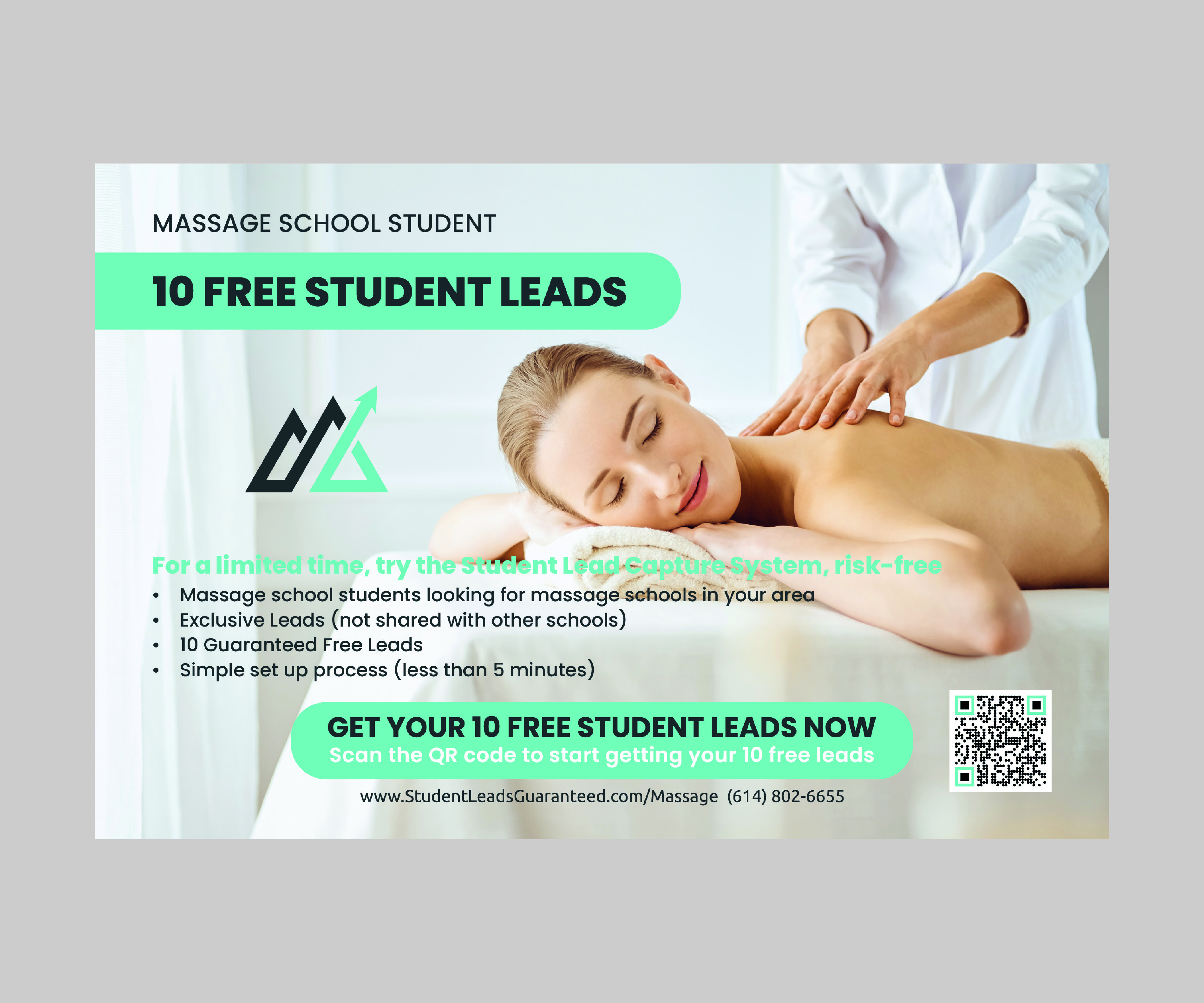 Postcard Design by Peppermint_grafik for Zasady / Peak Enrollment | Design #31310318