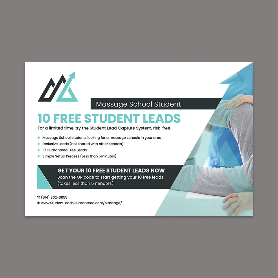 Postcard Design by YourLogoMaster for Zasady / Peak Enrollment | Design #31253367
