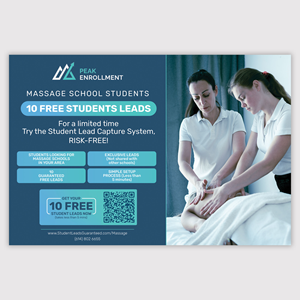 Postcard Design by AleeD for Zasady / Peak Enrollment | Design #31256058