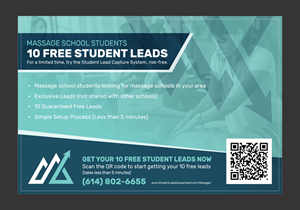 Postcard Design by Yash4 for Zasady / Peak Enrollment | Design: #31253109
