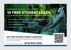 Postcard Design by Yash4 for Zasady / Peak Enrollment | Design: #31253110