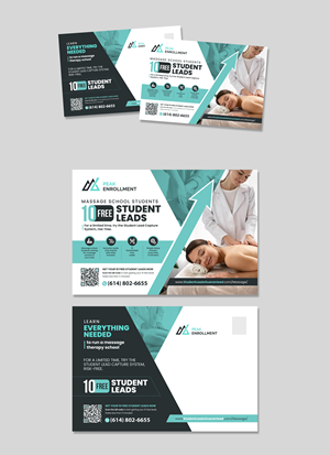 Postcard Design by debdesign for Zasady / Peak Enrollment | Design: #31249692