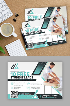 Postcard Design by 123graphics for Zasady / Peak Enrollment | Design: #31249335