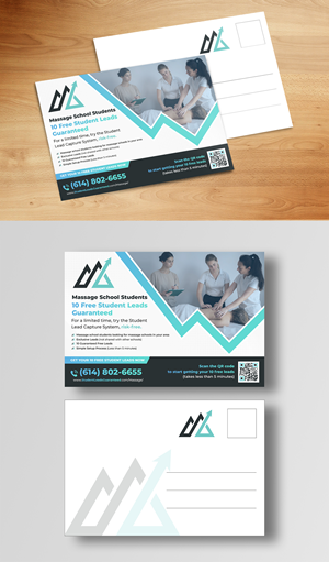 Postcard Design by ecorokerz for Zasady / Peak Enrollment | Design: #31248742