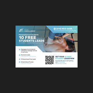 Postcard Design by Stan$oul for Zasady / Peak Enrollment | Design: #31247095