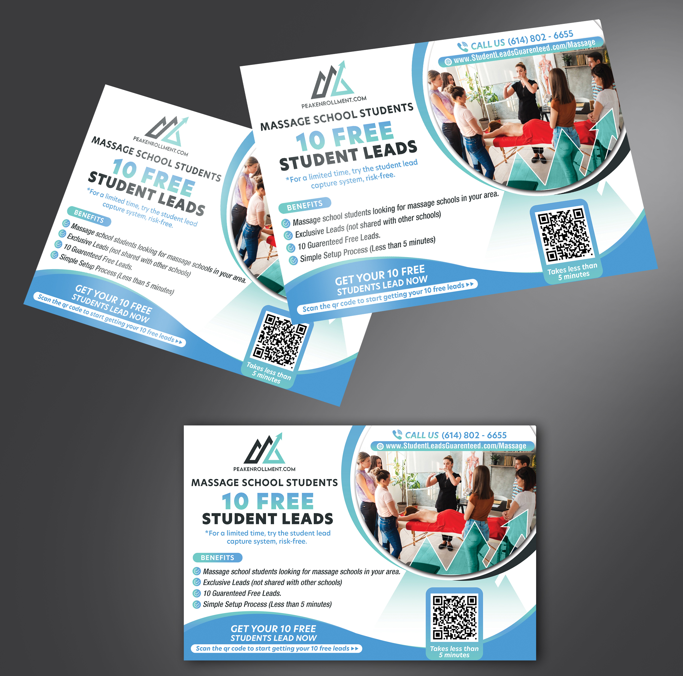 Postcard Design by TSU Creations for Zasady / Peak Enrollment | Design #31263516