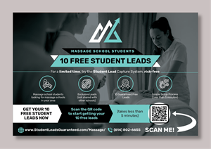 Postcard Design by Titan Solbiz for Zasady / Peak Enrollment | Design: #31255709