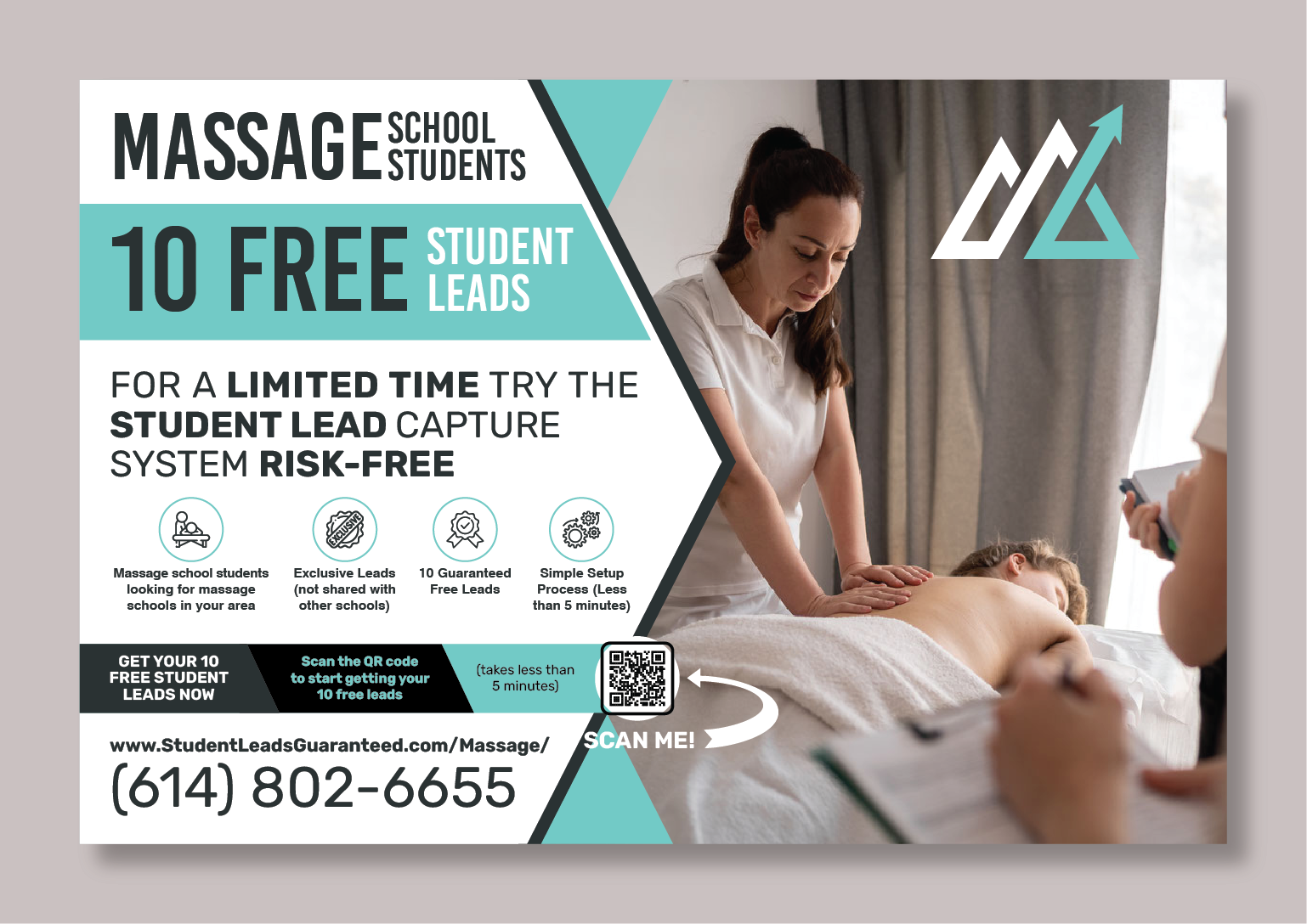Postcard Design by Titan Solbiz for Zasady / Peak Enrollment | Design #31256019