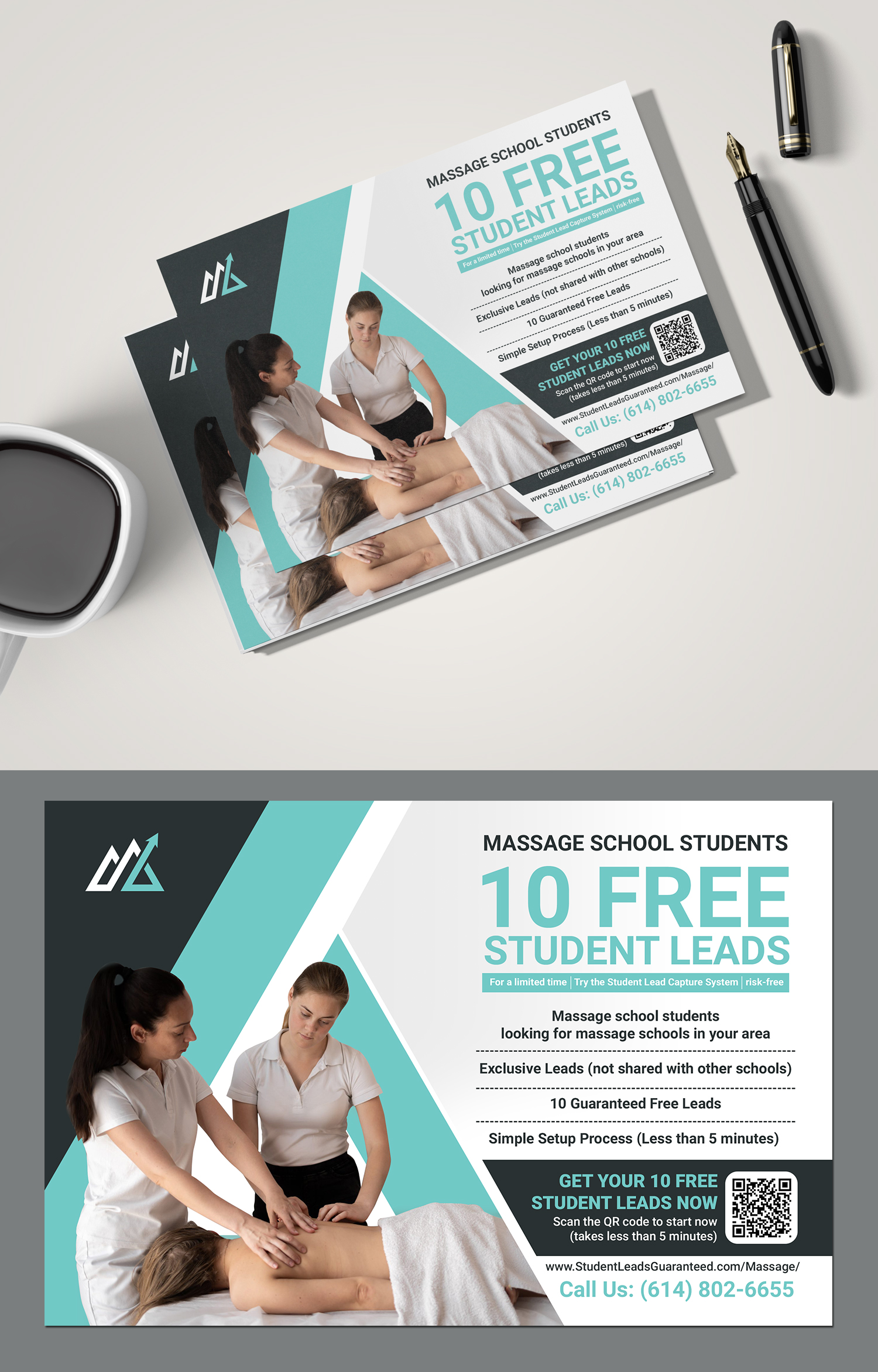 Postcard Design by BLUE WINGS for Zasady / Peak Enrollment | Design #31262115