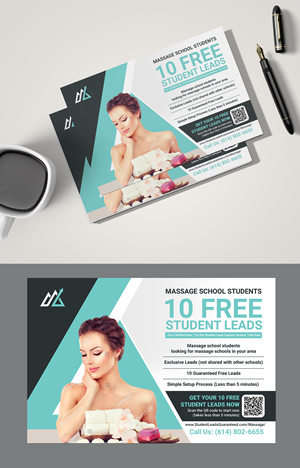 Postcard Design by BLUE WINGS for Zasady / Peak Enrollment | Design #31271274