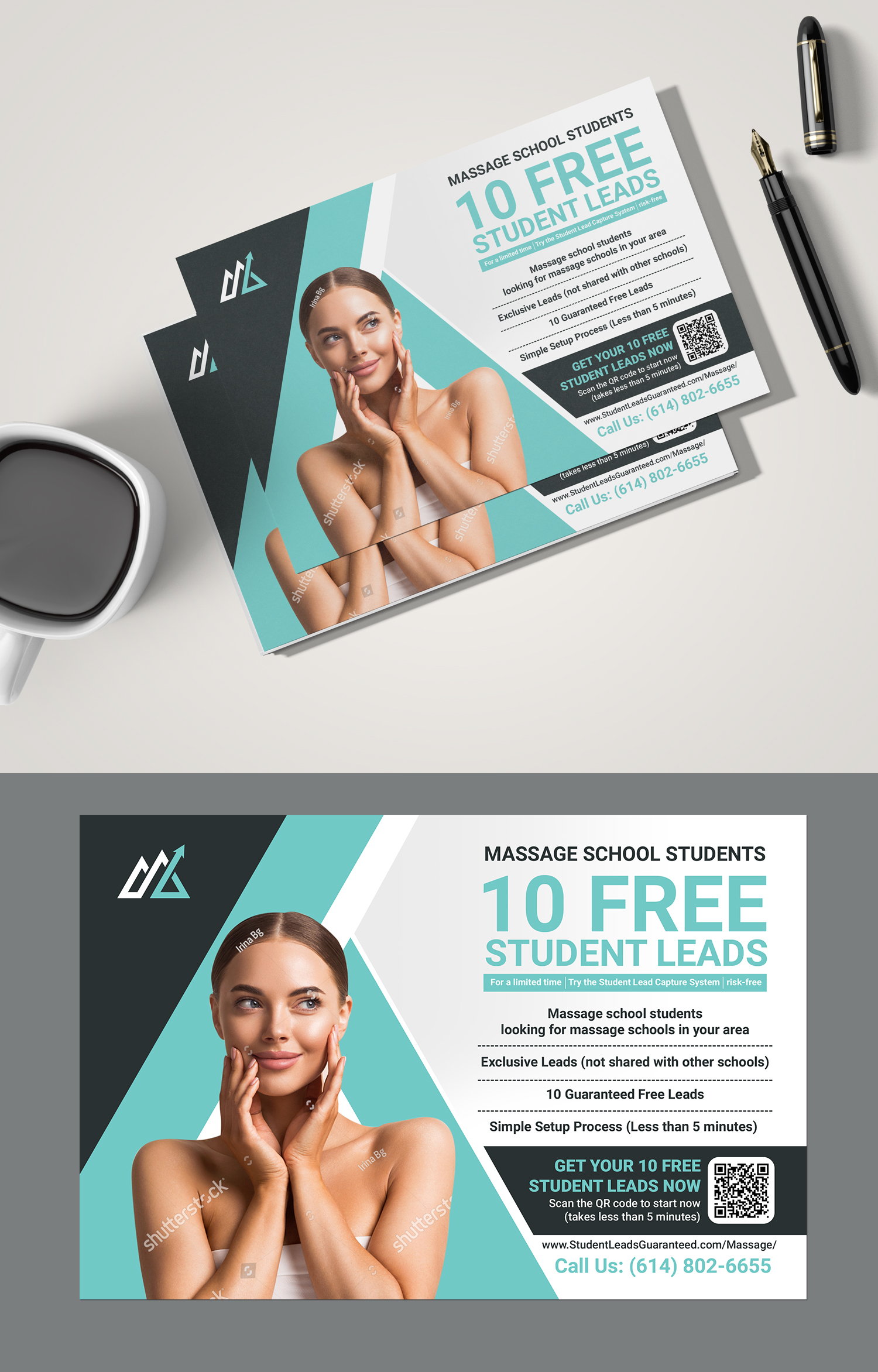 Postcard Design by BLUE WINGS for Zasady / Peak Enrollment | Design #31271280