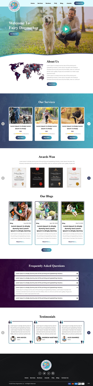 Web Design by pb for this project | Design: #31258069
