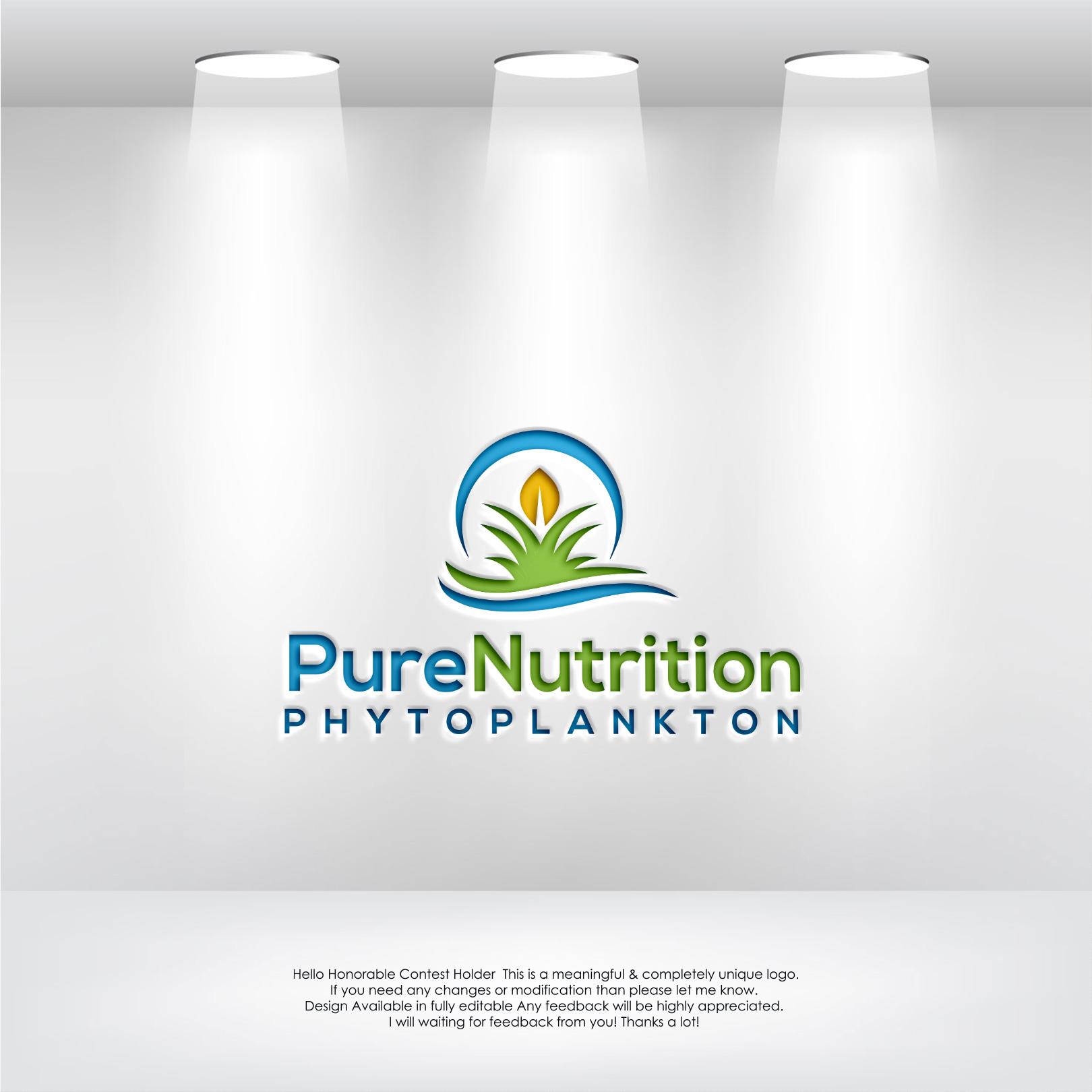 Diseño de Logo por LogoEon para Phytoplankton Solutions Inc | Diseño #31254899
