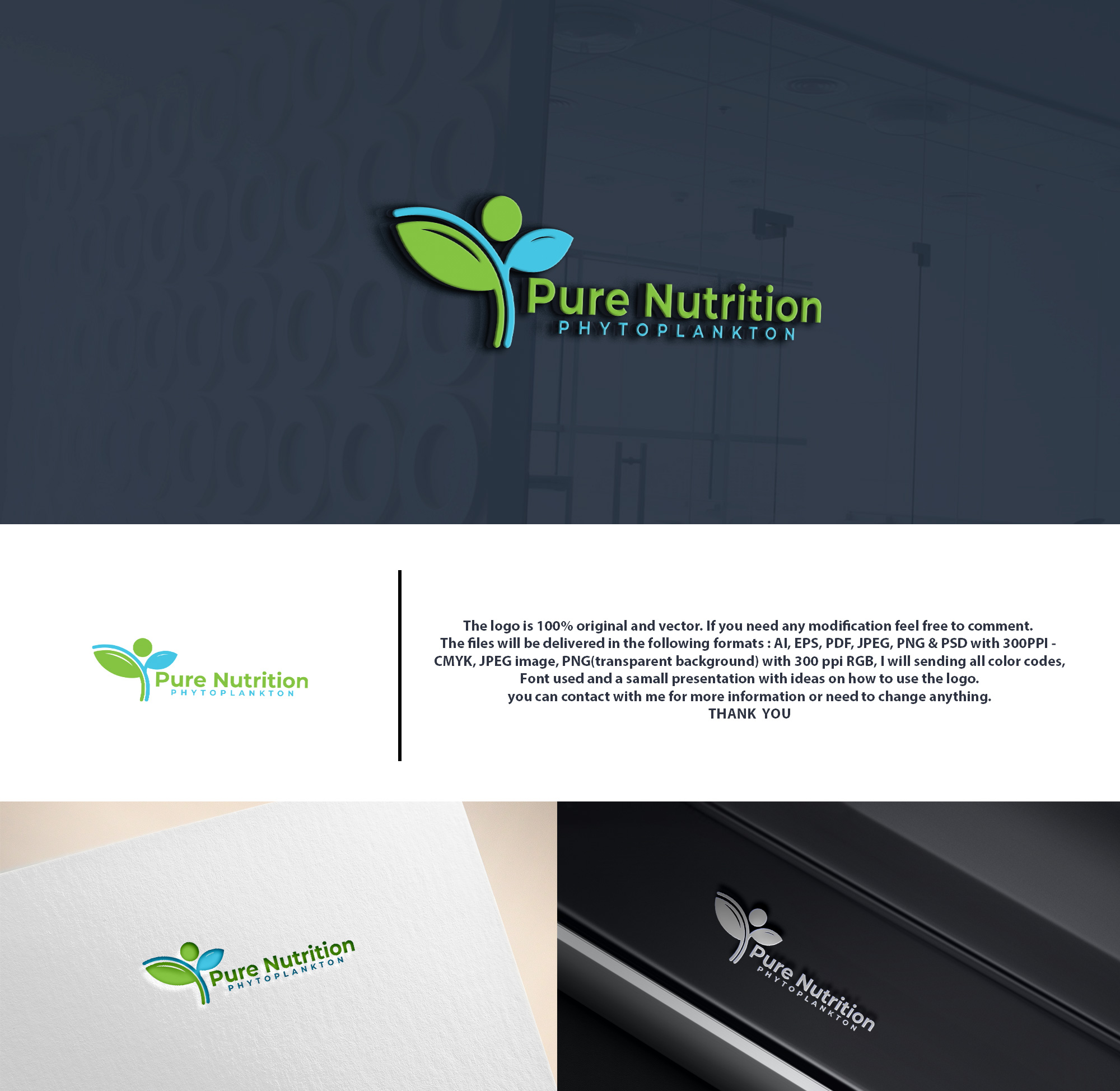 Logo Design by DesignHour for Phytoplankton Solutions Inc | Design #31268724