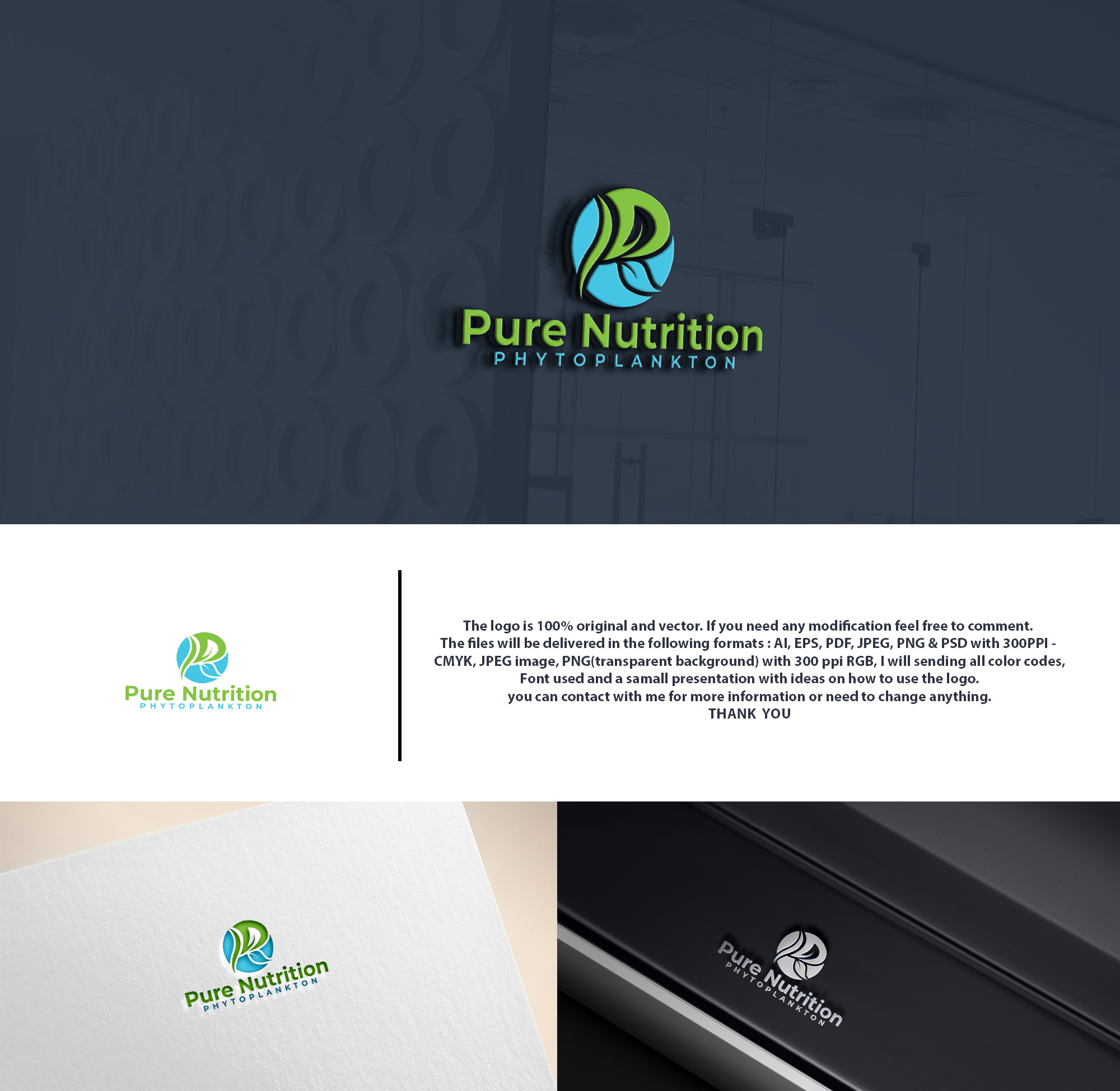 Logo Design by DesignHour for Phytoplankton Solutions Inc | Design #31268726