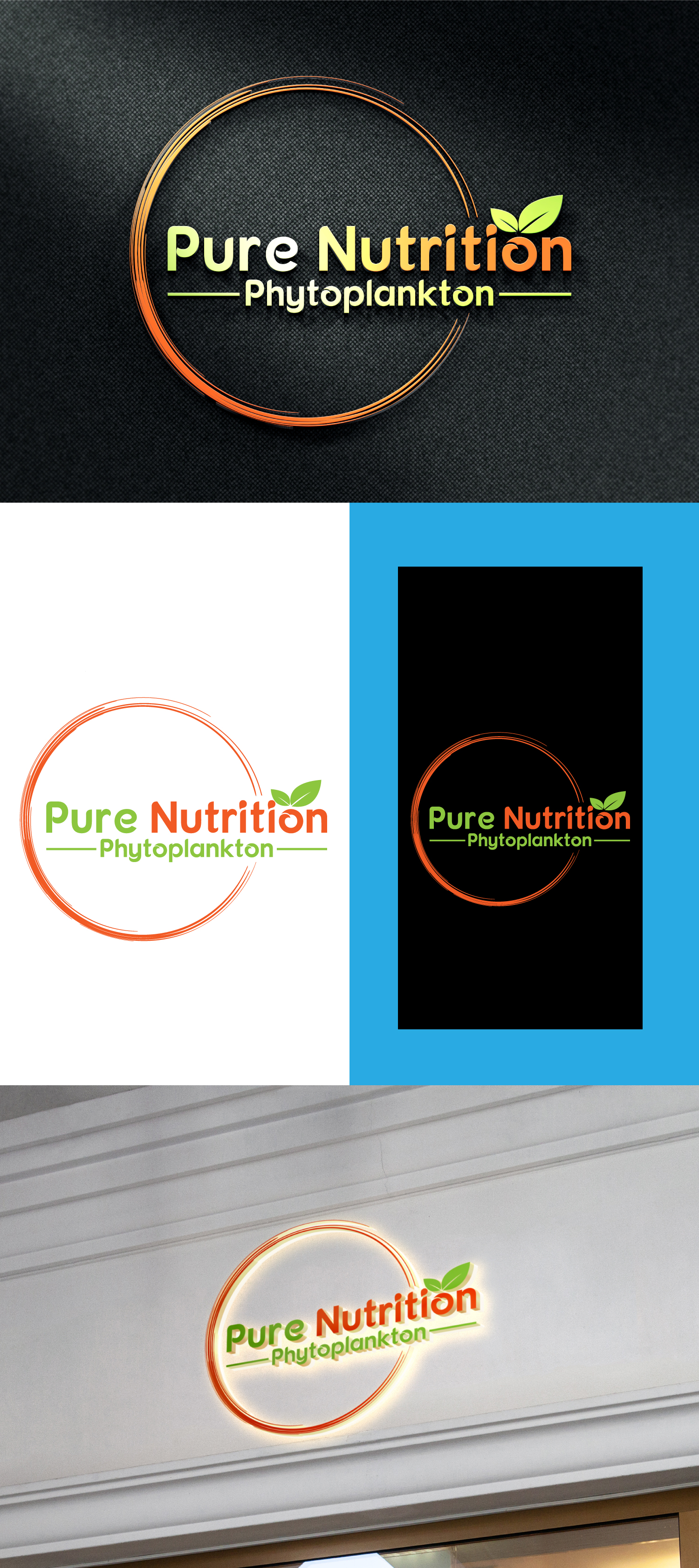 Logo Design by 100%design for Phytoplankton Solutions Inc | Design #31255678