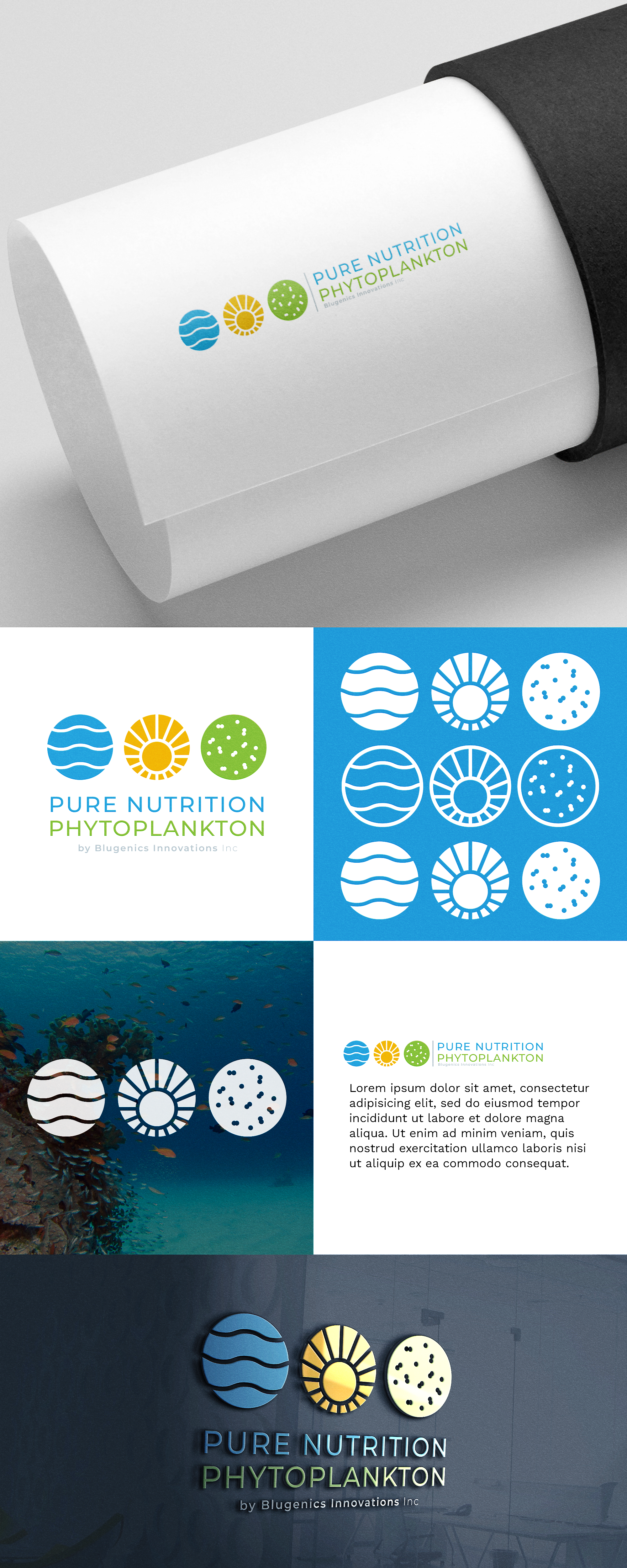 Logo Design by Oleksandr Tovarkov for Phytoplankton Solutions Inc | Design #31256300