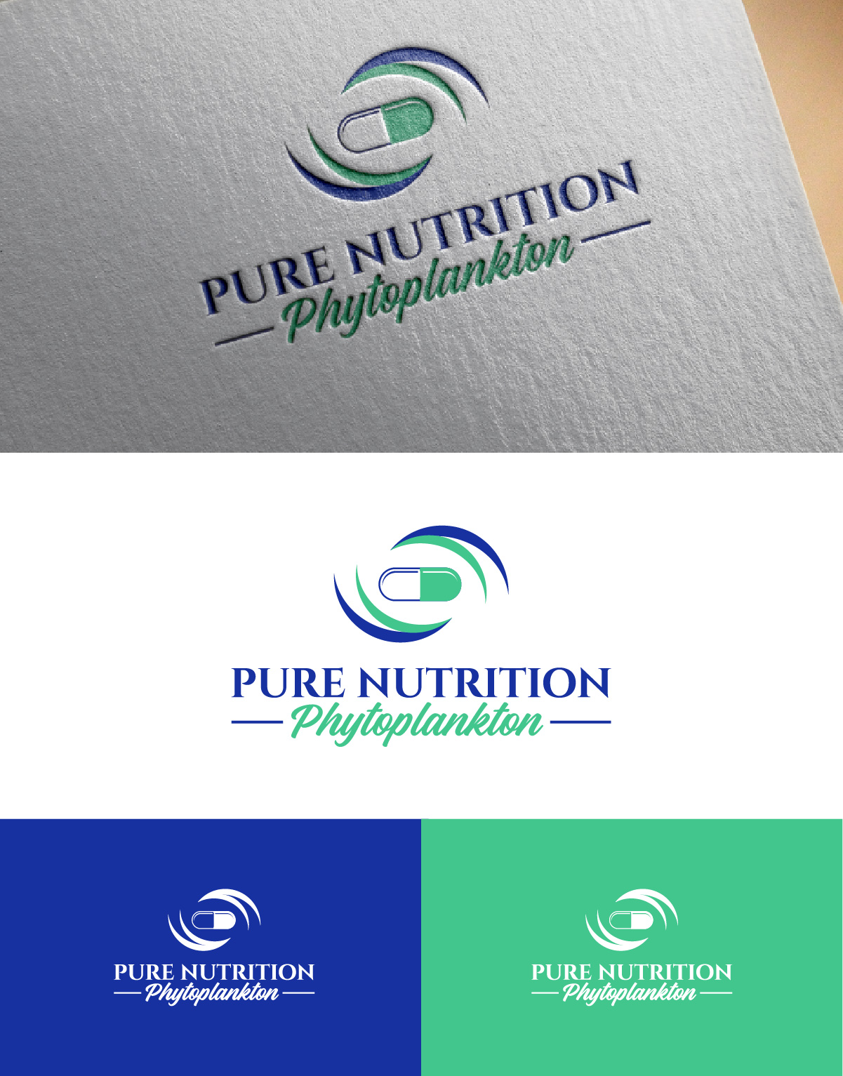 Logo Design by fly  design for Phytoplankton Solutions Inc | Design #31256525